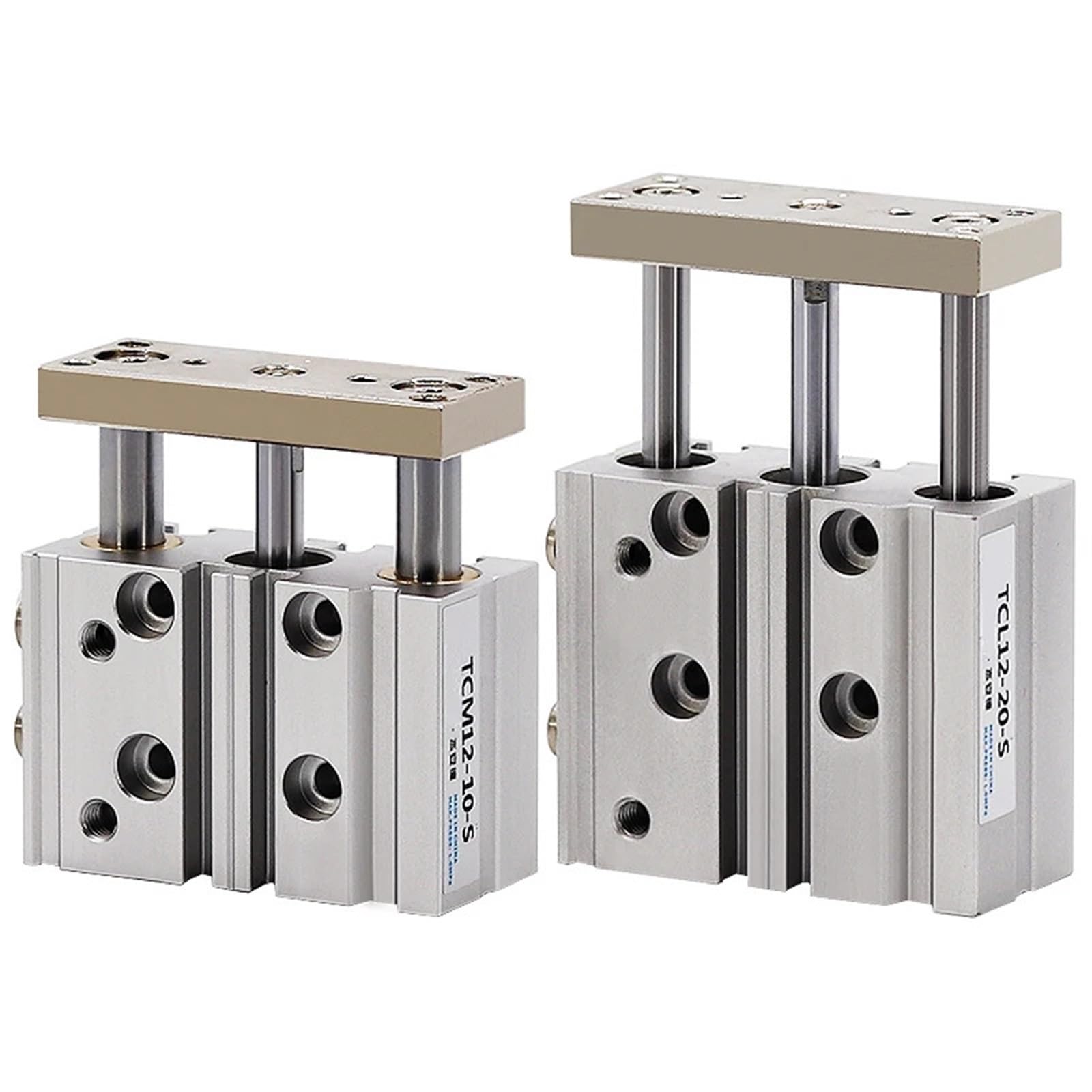Vérin de guidage à trois axes TCM50-60 en alliage rigide pour automation industrielle