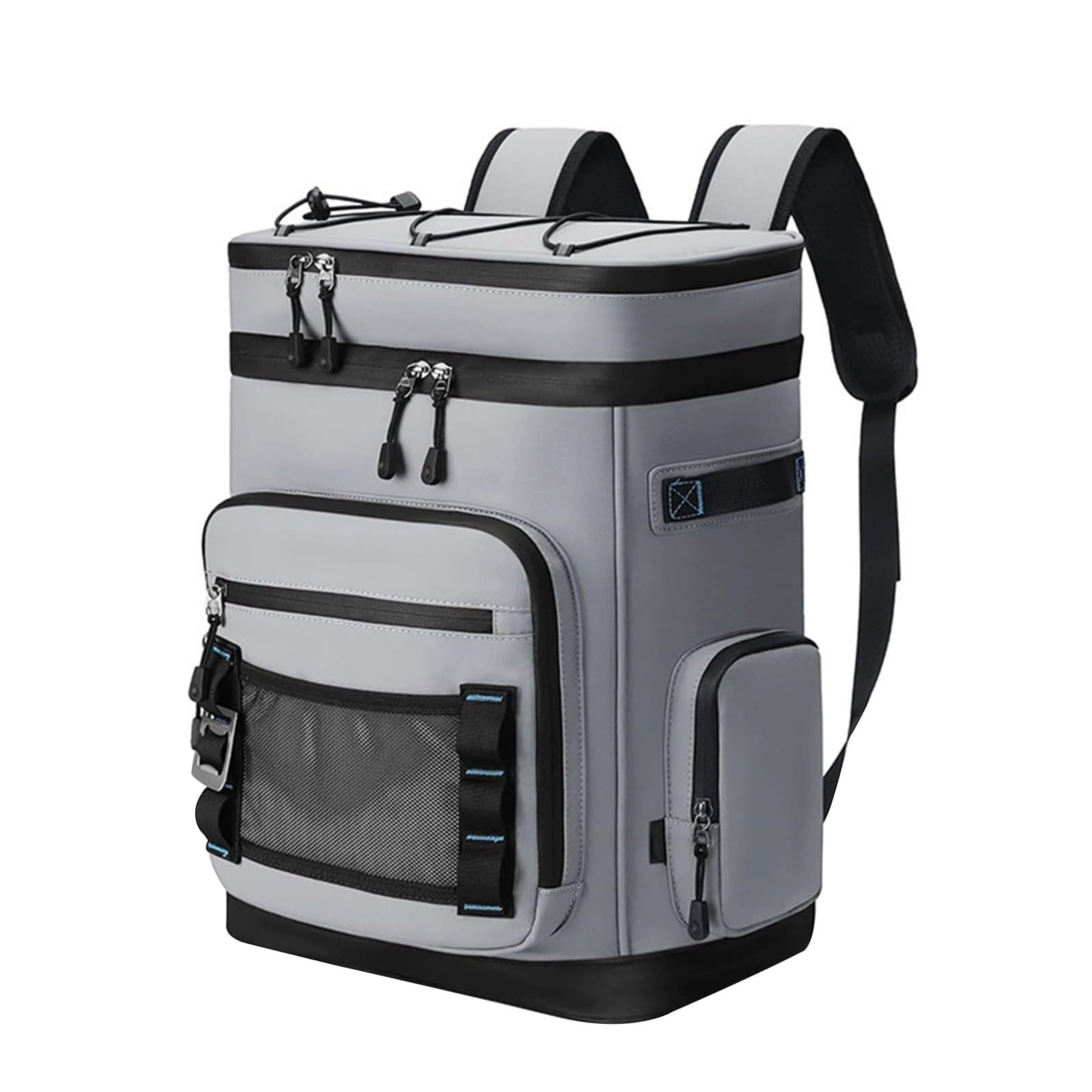 Multifunctional Cold Storage Backpacks Outdoor Picnics Coolers Bag with Thermal Insulation Leakproof Oxford Fabric Insulated Backpacks Coolers for Camping