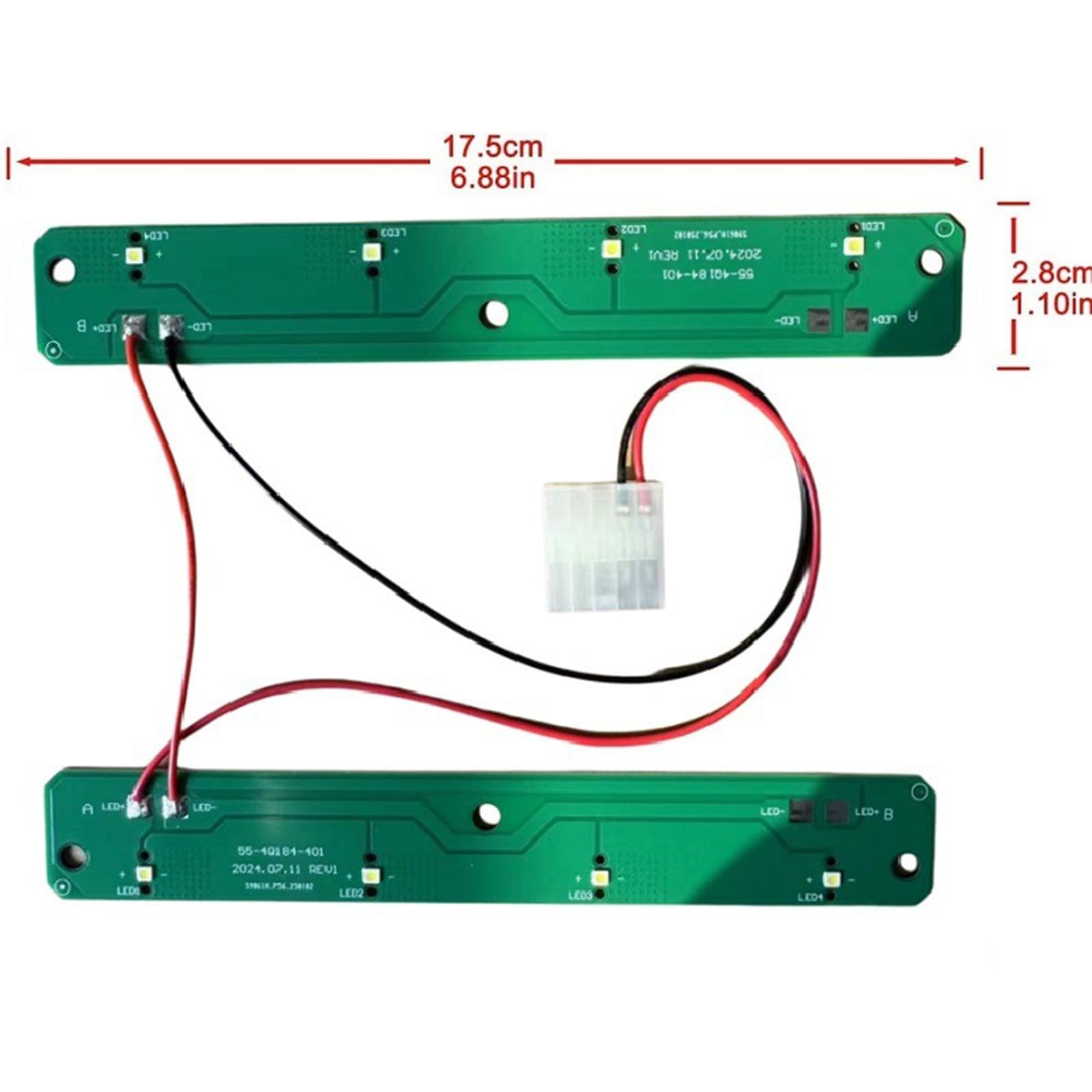 W11527432 Kühlschrank-LED-Lichtmodul Ersatz W11101384 W11333374 W11387579 Haushaltsgerät-Teile Kühlschrank LED-Licht