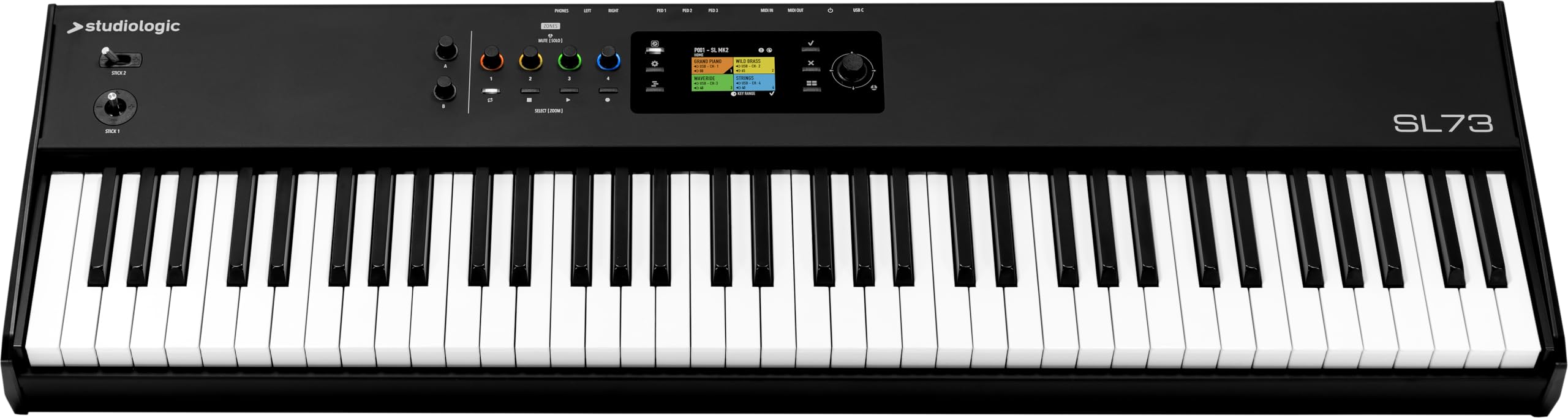 Amazon.com: STUDIOLOGIC - SL73 MK2 Master Keyboard 73 Keys