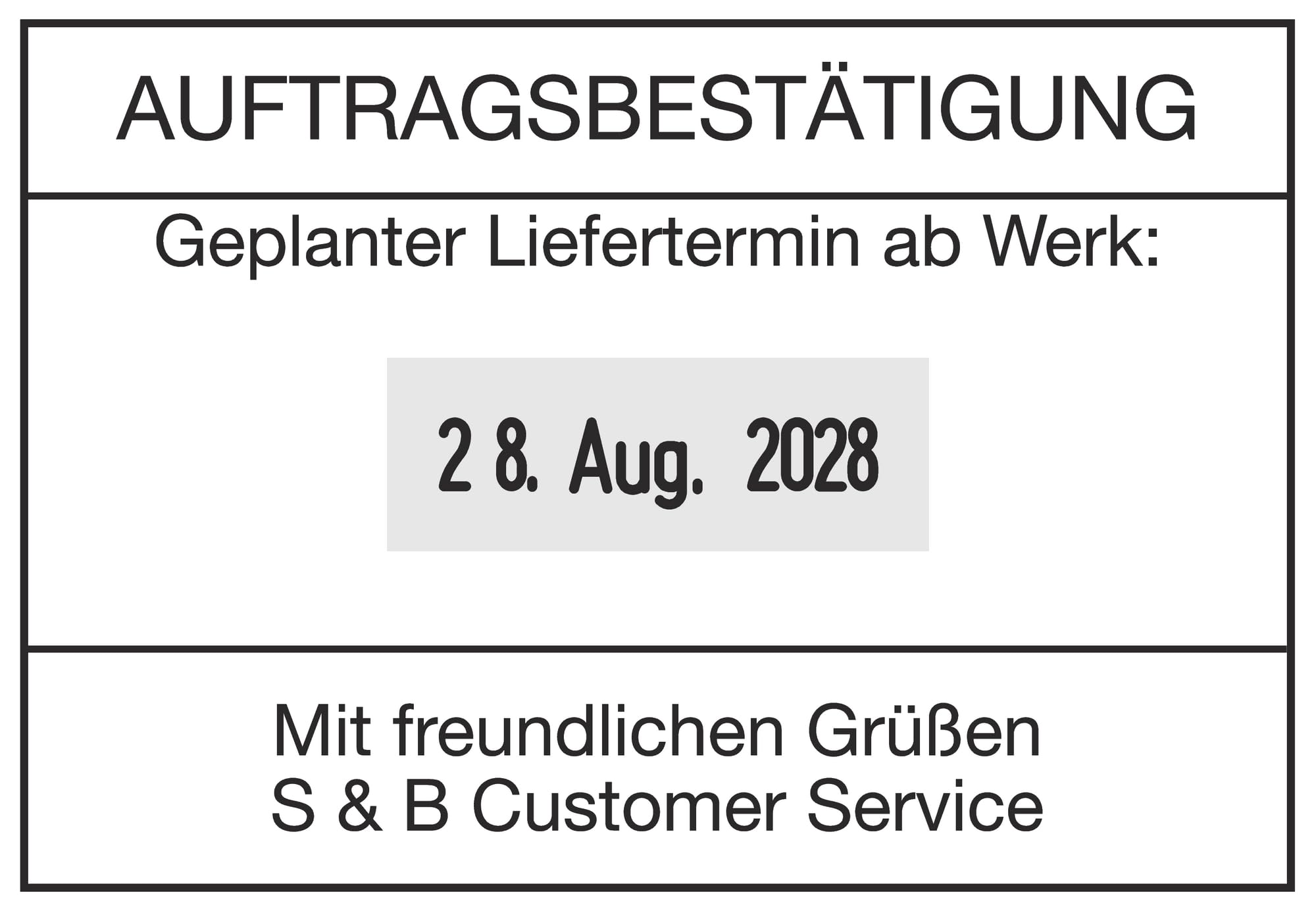 Trodat Datumstempel Professional 4.0 5480 – individuell konfigurierbar – Büro Datumsstempel mit Gutschein für persönliche Textplatte – robuster Metallstempel für Büro & Verwaltung