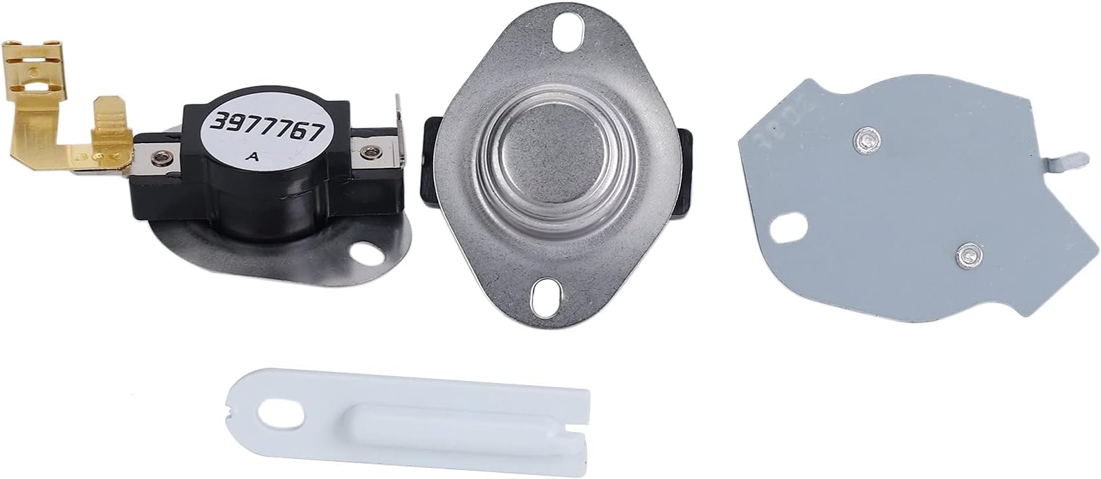 GOURIDE Dryer Replacement Kit 3387134 High-Limit Thermostat 3392519 Dryer Thermal Fuse 3977393 Thermal Cut-Off Switch 3977767 Cycling Thermostat for and Dryers
