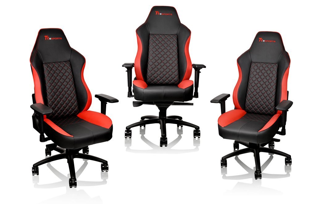 Tt eSPORTS GT-Comfort 500 Gaming Chair GC-GTC-BRLFDL-01, czerwony 