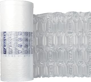 Air Cushion Film 1476 Feet Box Void Filler Air Pillow Roll, 15.75'' X 11'' Large Wide Packing Pillows for Shipping, Air Bubble Bags Packaging Materials for Fragile Items, Used on Air Cushion Machine