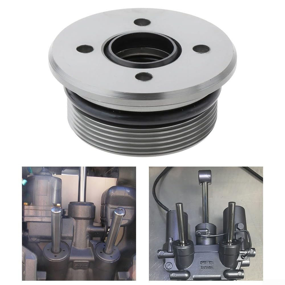 Trim Tilt Assy Screw End Cap, 64E-43821-00 Ricambio in alluminio anodizzato duro per Showa Style 115-250 Motori fuoribordo Uso marino professionale