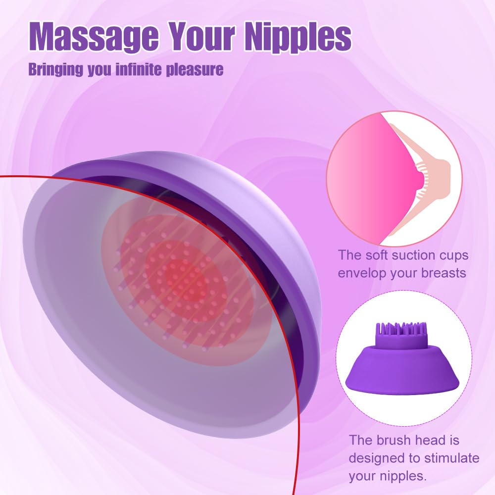 Amazon.com: Nipple Vibrator Sex Toy Women Vibrating Nipple Clamps Sucking  Stimulator with 10 Powerful Vibration Massager Remote Control Nipple  Vibrator Adult Sex Toy for Couples Pleasure (Color : Clear, Size : Health