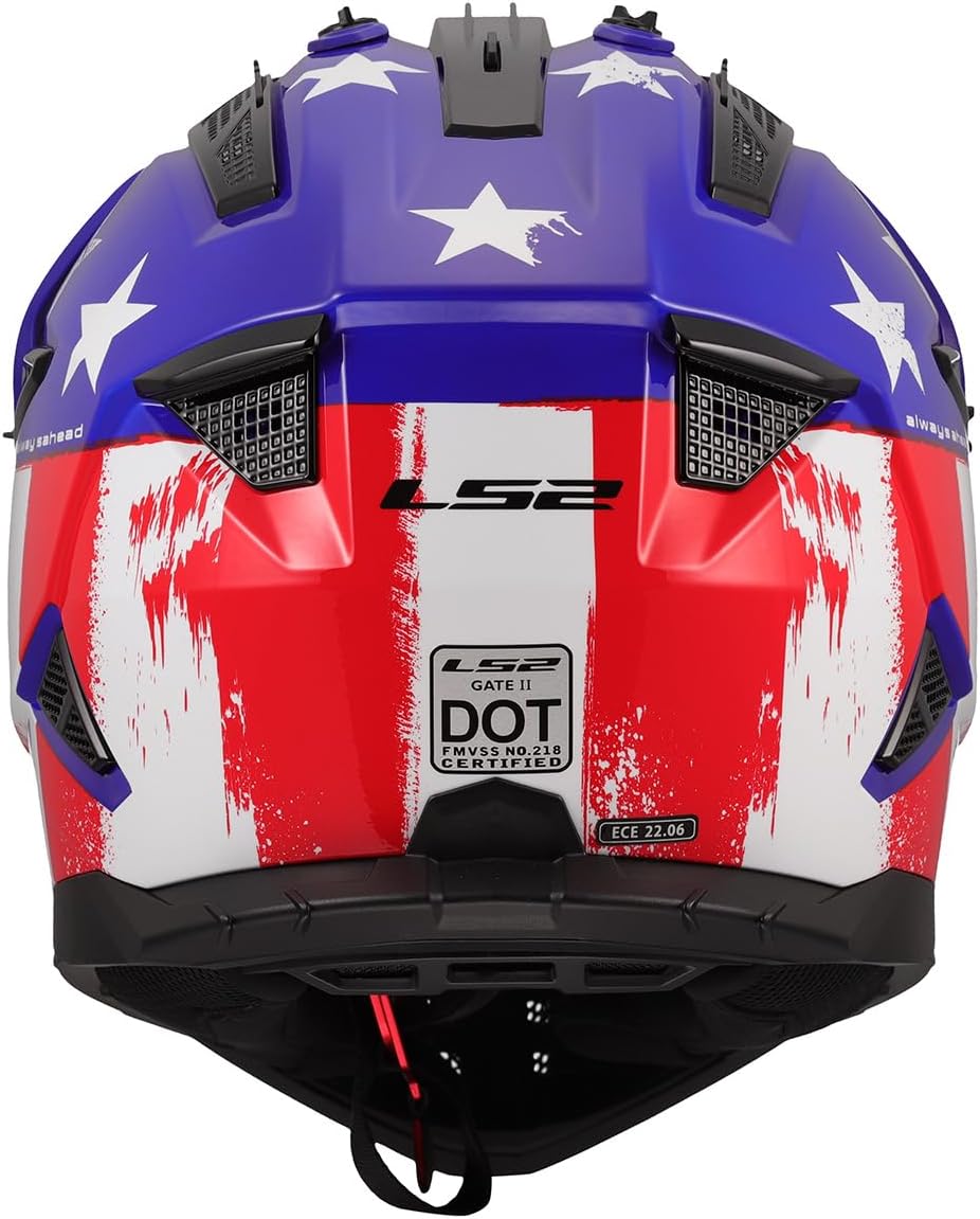 LS2 Helmets Gate II Full Face MX Motorcycle Helmet