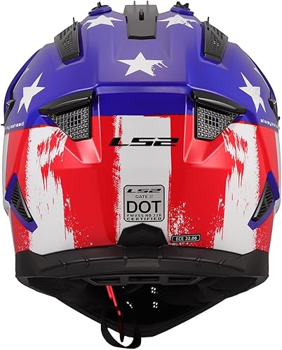 Miniatura 4 de LS2 Cascos Gate II Full Face MX Casco de moto