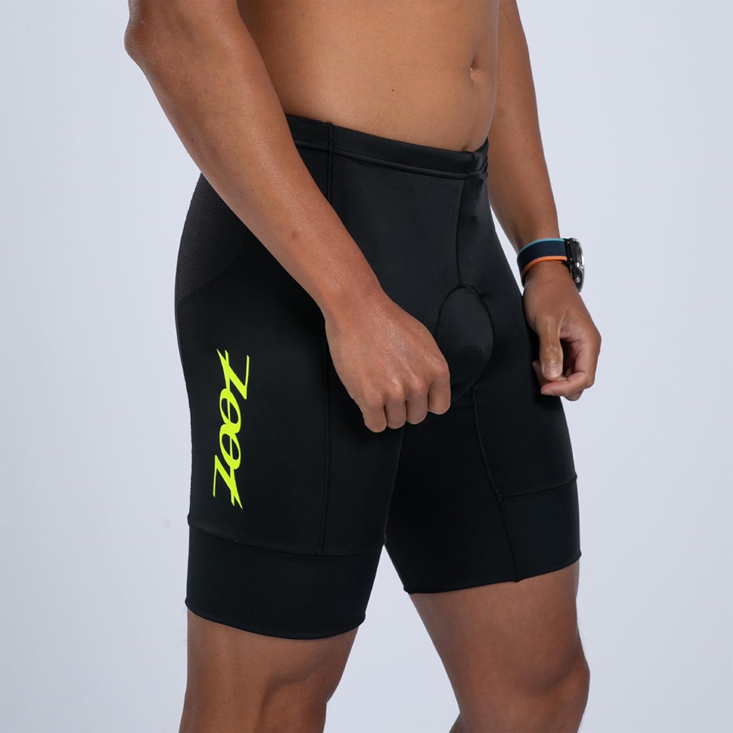 Zoot Men’s Core 7-Inch Tri Shorts, Quick Dry Performance Triathlon Shorts with Cycling Chamois Pad, Pockets & UPF 50+ Fabric - Image 2