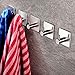 ZUNTO 5 Piezas Ganchos Adhesivos Para Pared Gancho para Baño, Acero Inoxidable 304