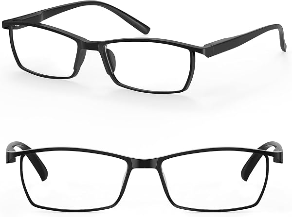 LUFF 4 paires de lunettes de lecture anti-rayons bleus Lecteurs ultra-légers portables - 3