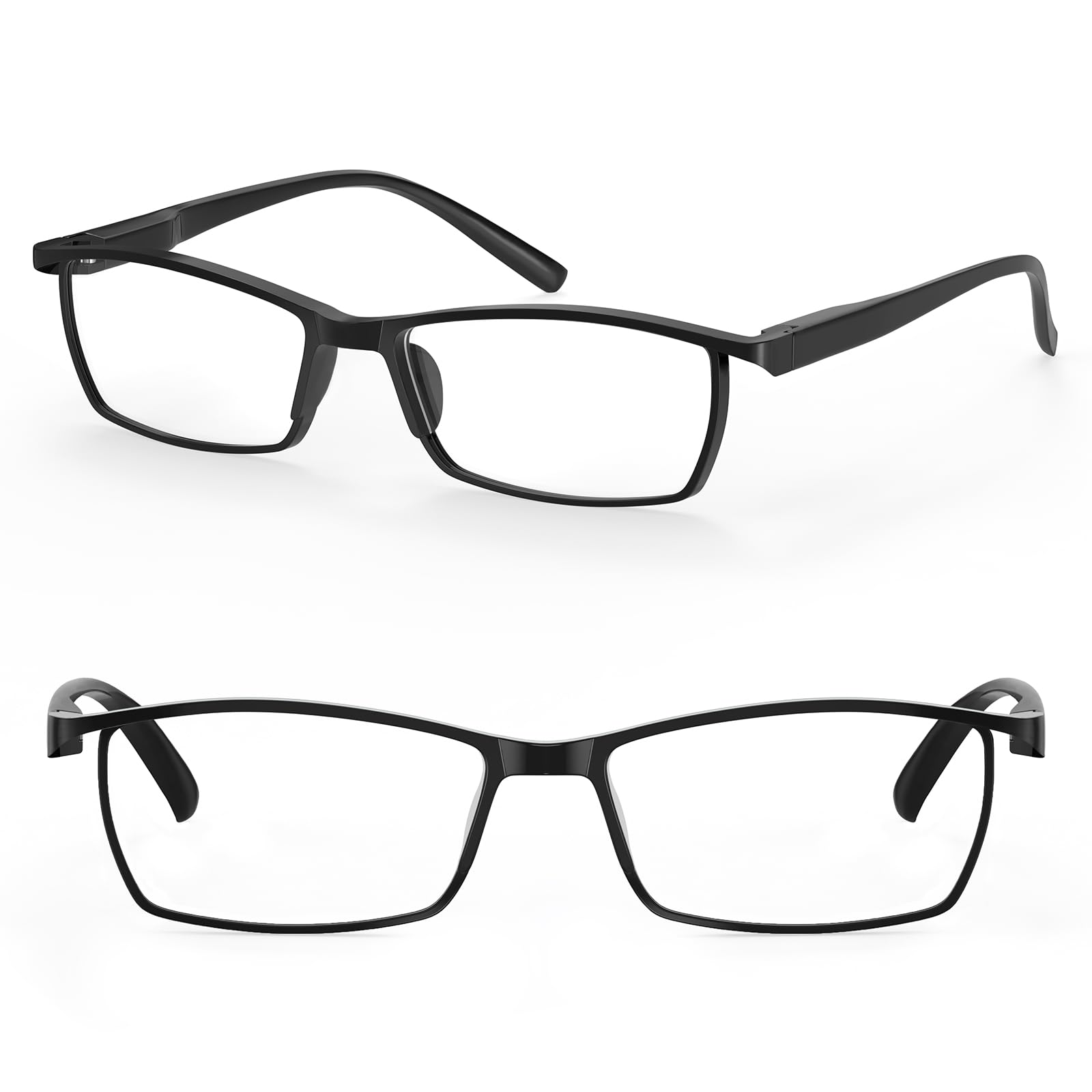 LUFF 4 paires de lunettes de lecture anti-rayons bleus Lecteurs ultra-légers portables - 3