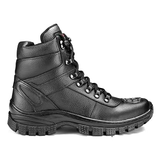 Bota Coturno Masculino Militar Adventure Couro 100%