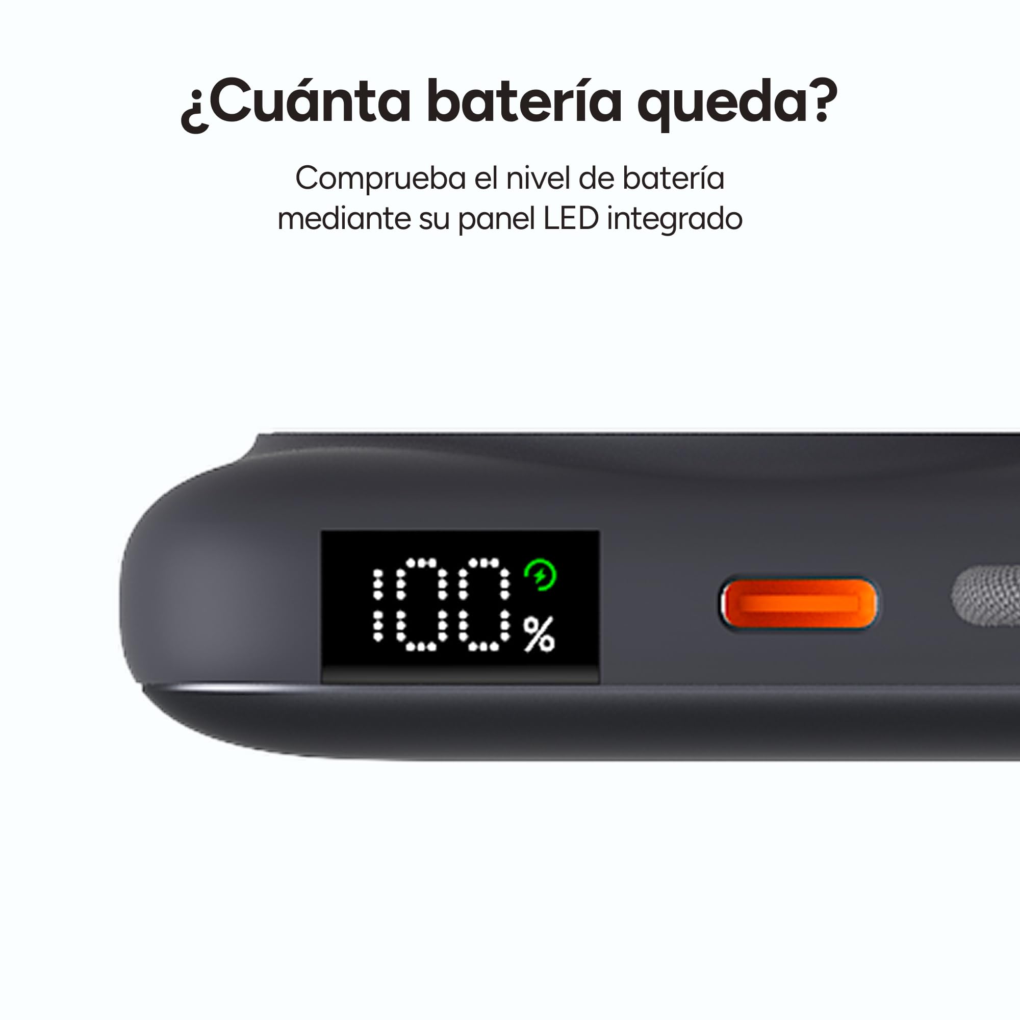 Ksix Bpb10pd22intsg Gris - Powerbank 10.000 Mah - Compatible Carga Magnética Apple® Y Applewatch®