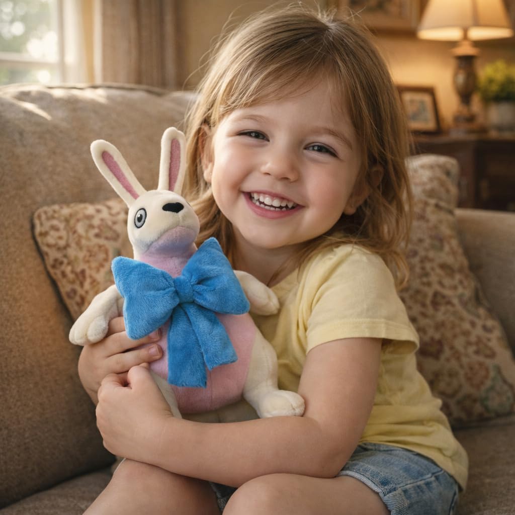 99 Nights in The Forest Plush Toy, Evil Bunny from 99 Nights in The Forest Stuffed Animal Plushies for Game Fans, Collectible Gift for Kids Boys Girls Adults - 1