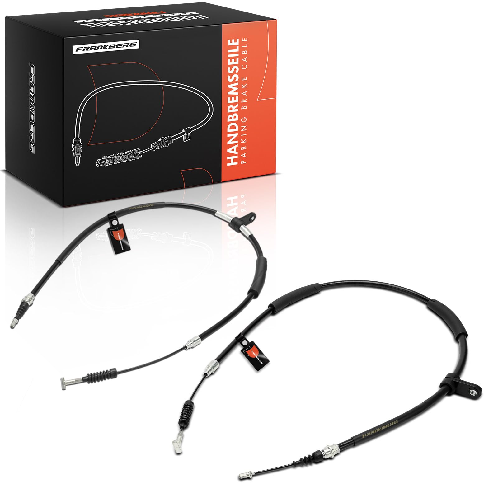 Frankberg 2x Cavi freno a mano Posteriore sinistra destra Compatibile con 147 937 1.6 16V T.SPARK Eco 1.6 16V T.SPARK 1.9 JTD 1.9 JTDM 16V 1.9 JTDM 8V 1.9 JTD 16V 1.9 JTDM 2.0 16V T.2001-2010 46843743
