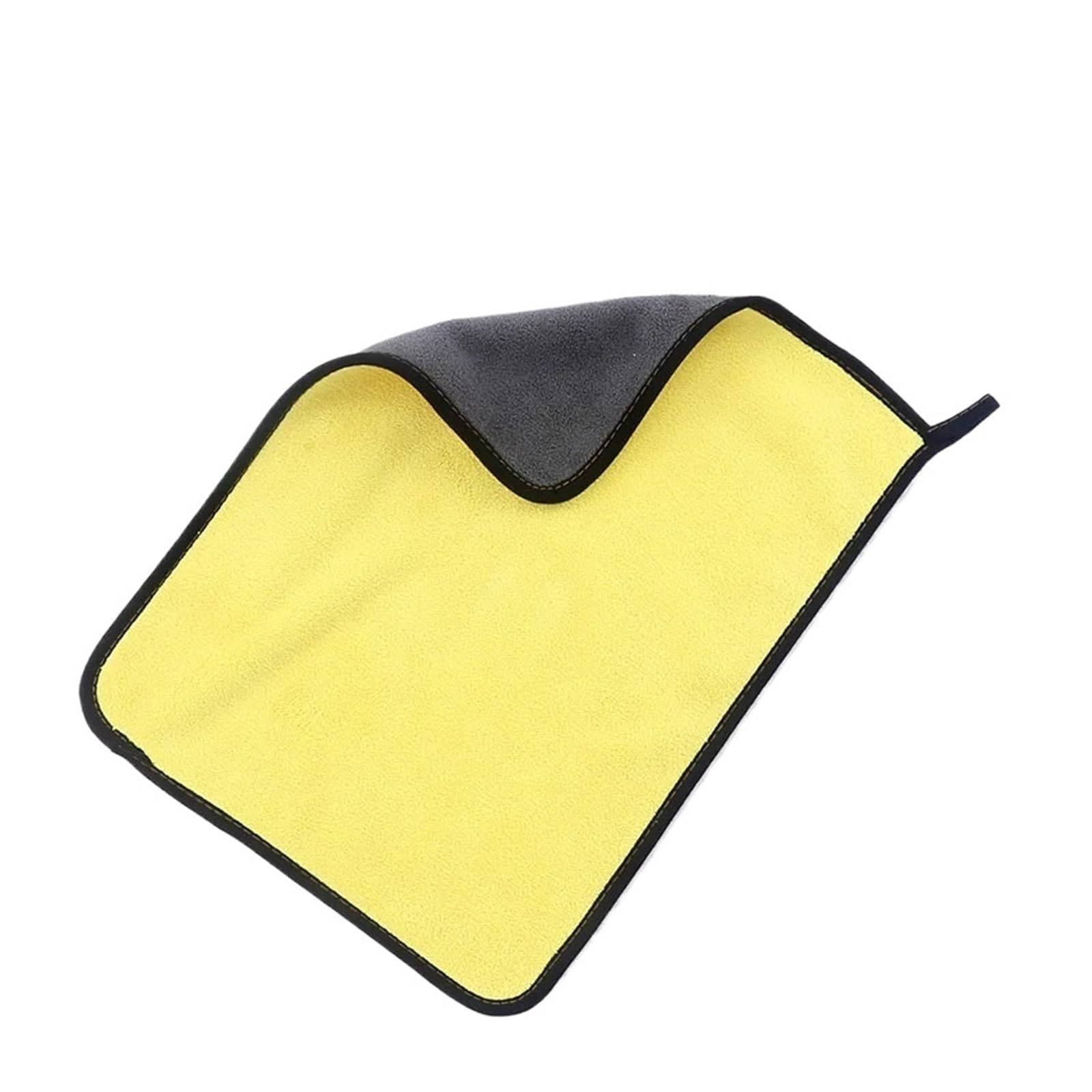 Mikrofasertücher for Waschen und Reinigen von Autos – Ultraweiche, saugstarke Tücher for Reinigen von Haushalts- und Küchengeräten(Yellow,10 PCS_30X60CM)