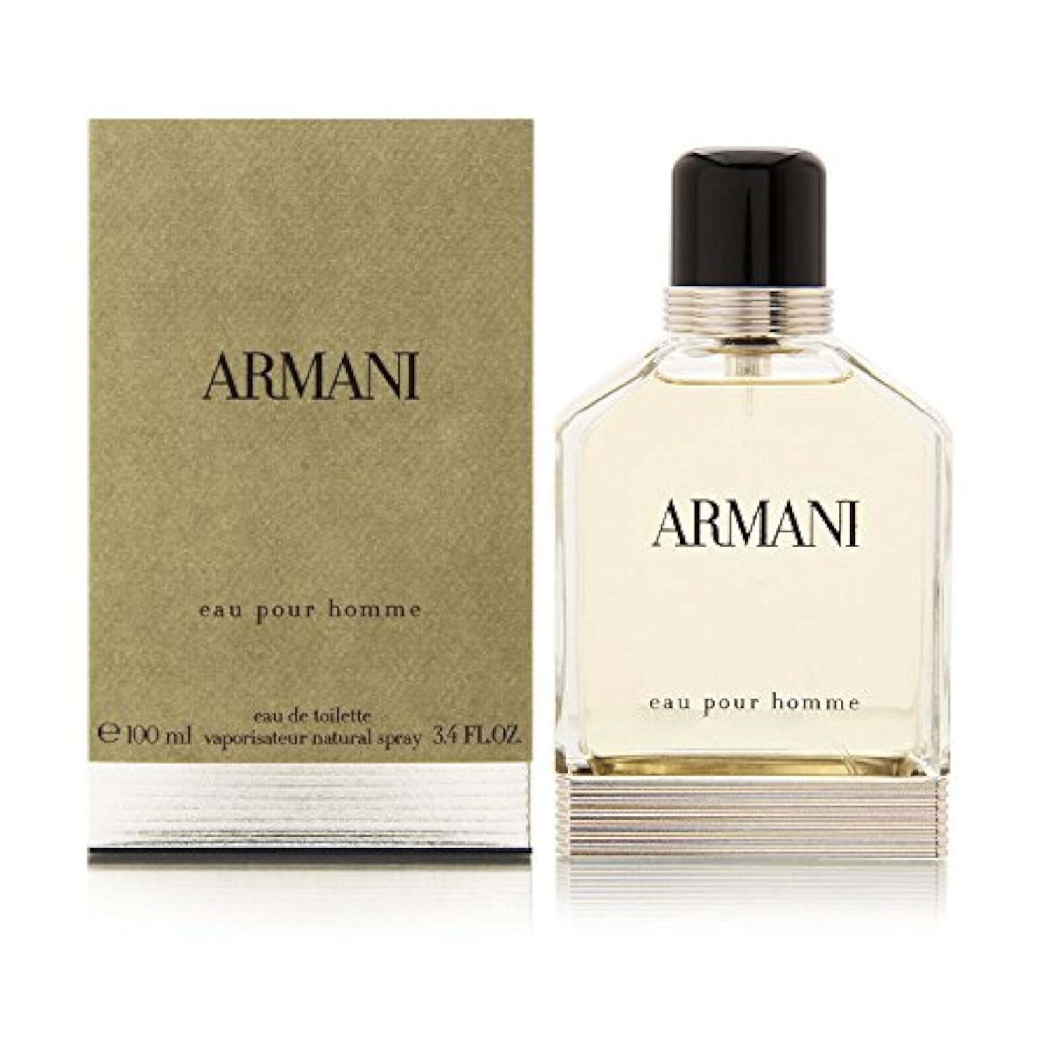Armani Pour Homme Eau De Toilette Vaporizzatore - 100 Ml : Amazon.it:  Bellezza