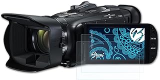 Bruni Screen Protector compatible with Canon Legria HF G40 Protector Film, crystal clear Protective Film (2X)