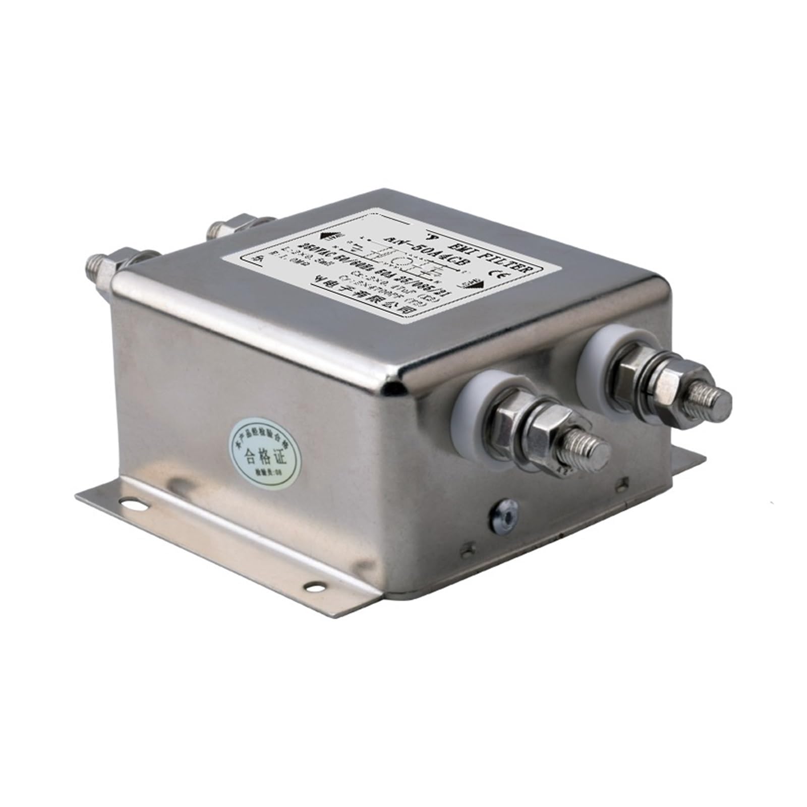 DVNXDPXJ 50A single phase AC power filter AN-50A4CB 50A 250V Anzhou filter