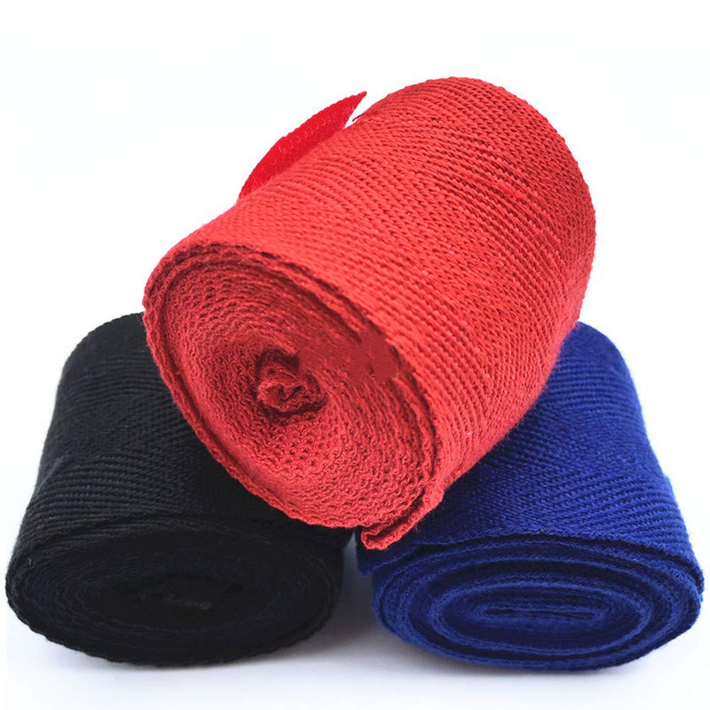Lot De 2 Bandages De Poignet Boxe - Enveloppements Main Pour MMA, UFC, Muay Thai