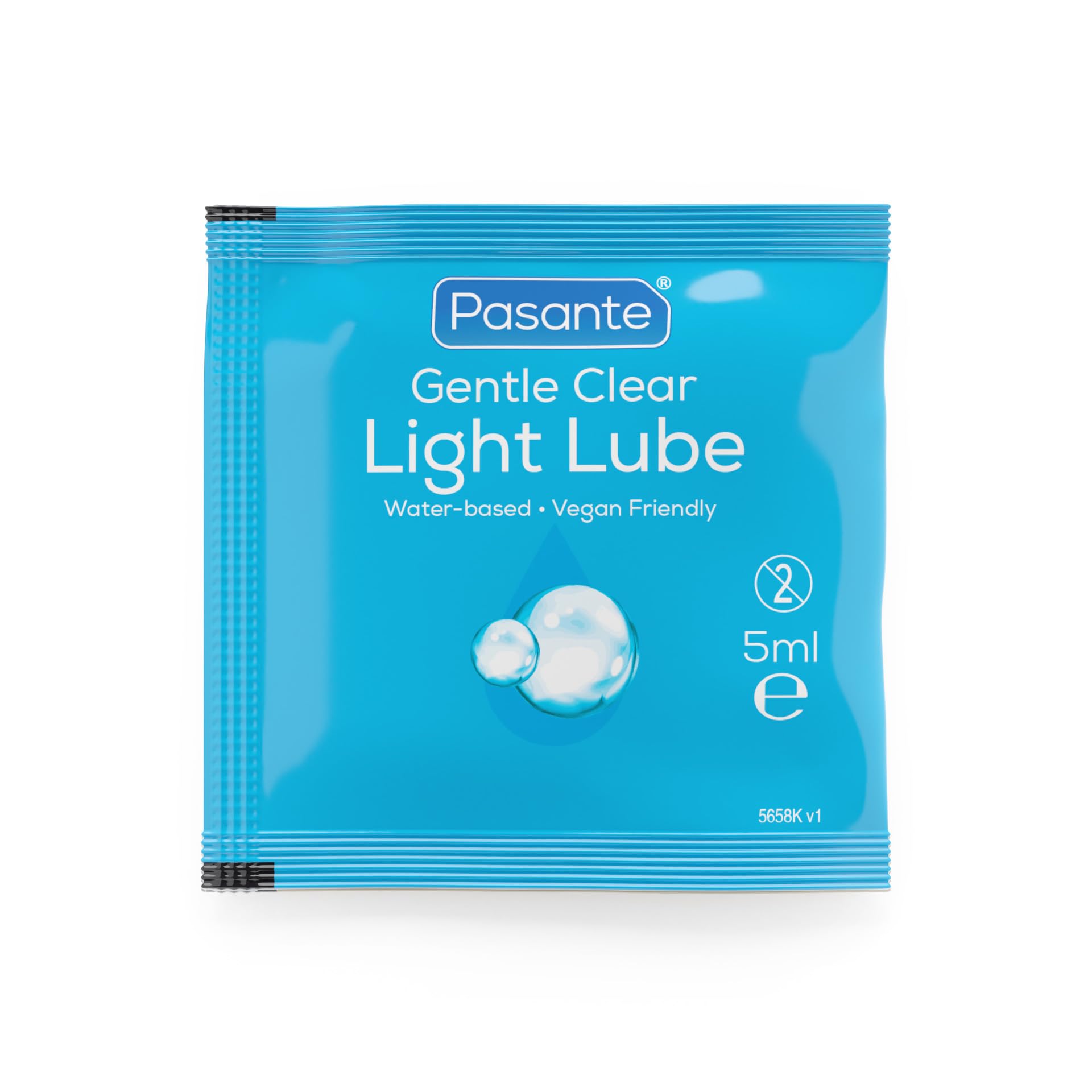 Pasante Gentle Light Lube 5ml Sachets | Personal Lubriant | Paraben Free - Pack of 12