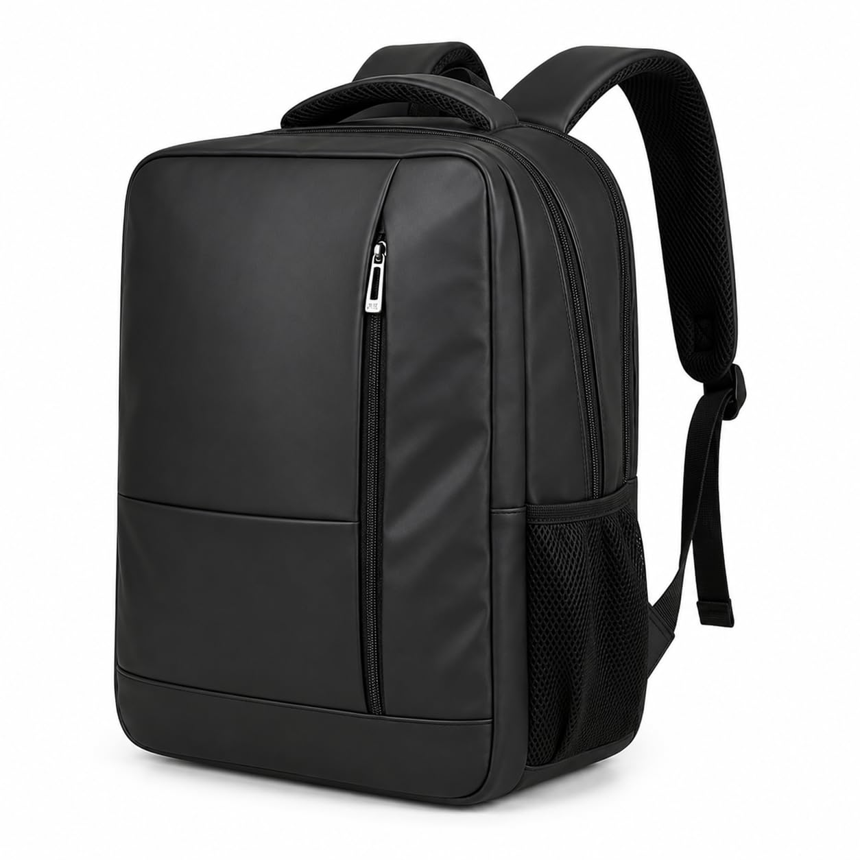 Laptop Backpack for Men & Women | Waterproof Anti Theft College Bag with USB Charging Port | 15.6 Inch Office Laptop Bag for Travel School Students | Lightweight Stylish Backpack Black-image-1