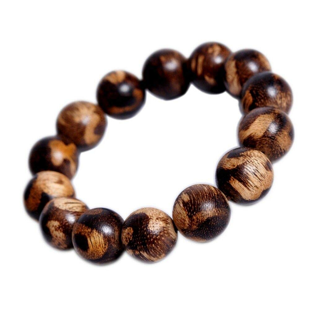DZCS JEWELRY16mm DAOJIA Eaglewood Beads Tibetan Buddhism Amulet Bracelet