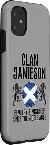 Miniatura 9 de iPhone 13 Pro Jamieson Clan Scottish Family Name Scotland Heraldry Case