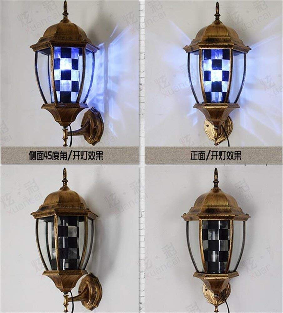 Lampada da Parete per Barbiere, Lampada da Esterno a LED per Negozio, insegna Luminosa a LED per Parrucchiere, Salone di Bellezza, Strisce rotanti (2 49 * 24 cm)