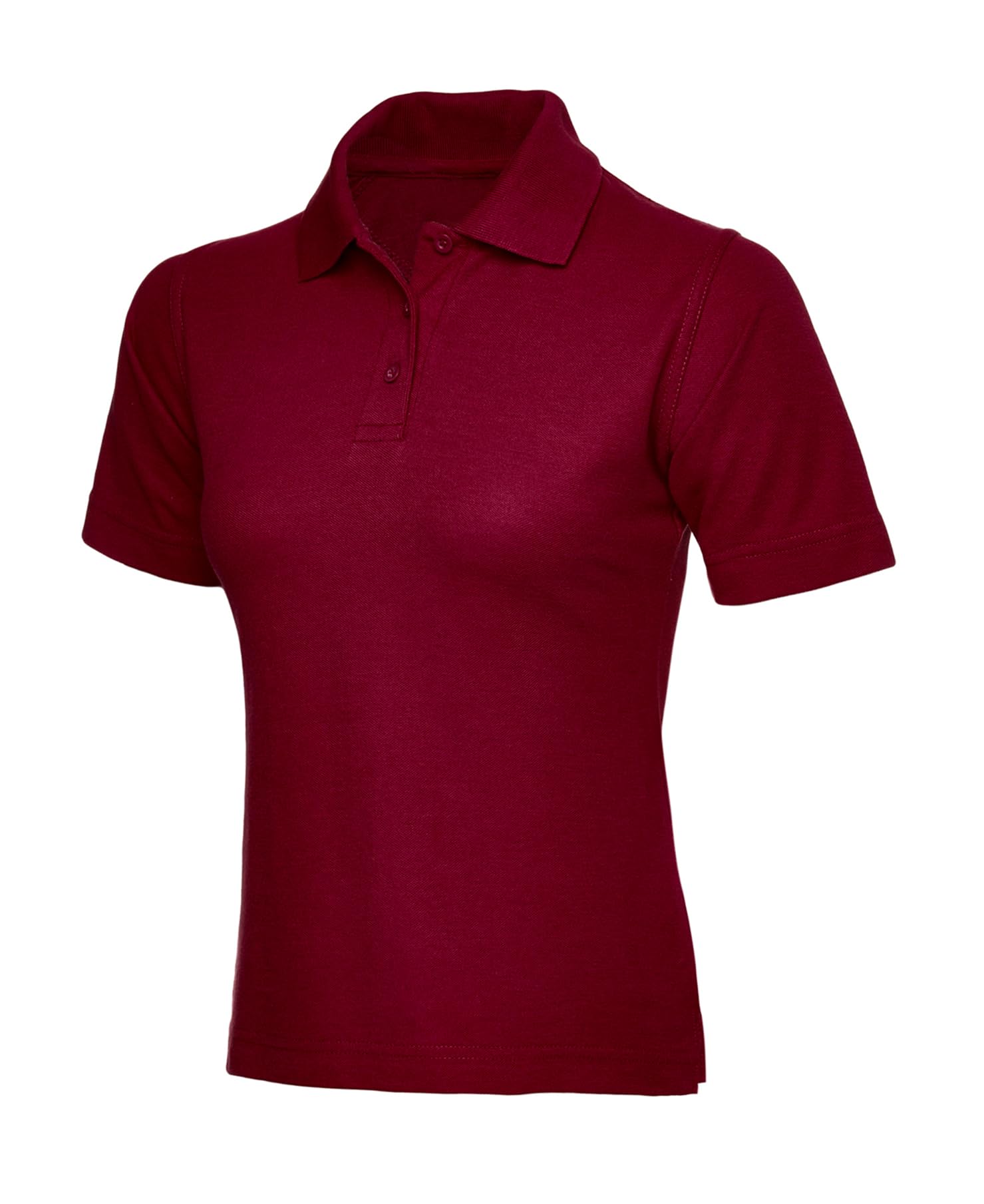 COOZO Ladies Classic Polo Shirt - Maroon - 4XL