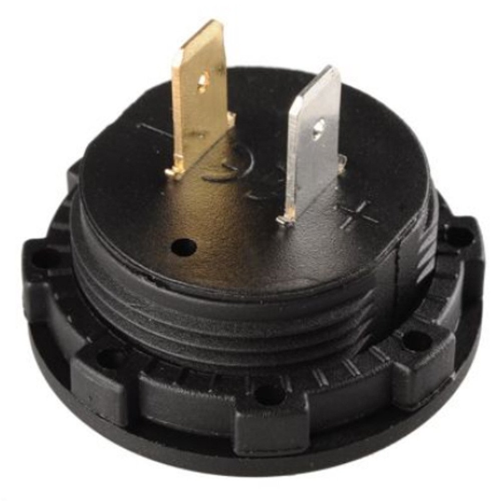 2 Stück LED Digital Voltmeter DC 12V/24V - Spannungsanzeige Mit Touch-Schalter Für Auto & Motorrad