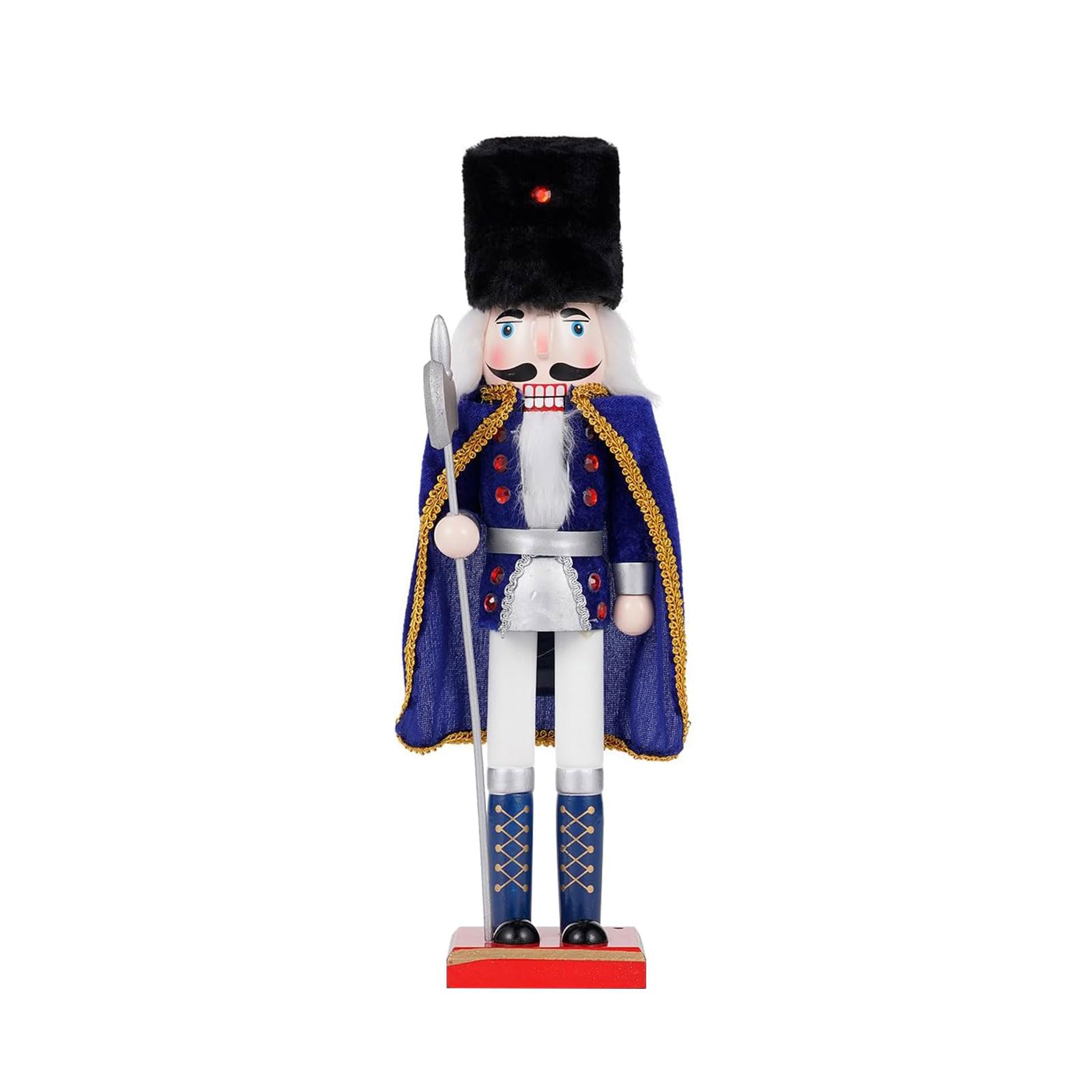 Oxxggkao Christmas Farmhouse Soldier Doll Ornament Wood Farmhouse Wood Fine Centerpiece Ornament Commercial Decor