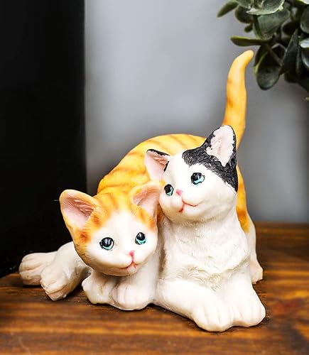 Miniatura 7 de Ebros Gift Gato felino dos gatitos juguetones retozando mini figura 4 "H adorable americano de pelo corto gatito gatos animales decoración escultura