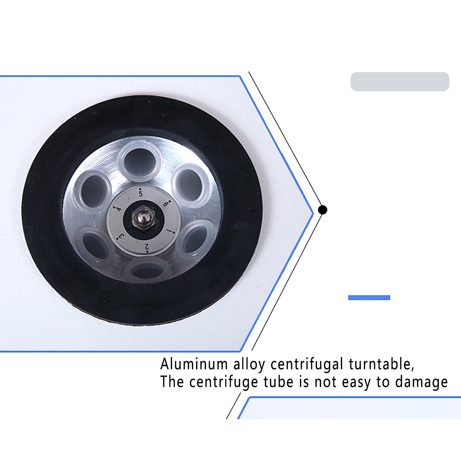 Centrifugeuses de Paillasse de Laboratoire, centrifugeuse électrique, capacité 20 ML x 6, minuterie et contrôle de la Vitesse, 4000 TR/Min, 0-60 Min, 110 V/220 V, pour la Pratique Chimique