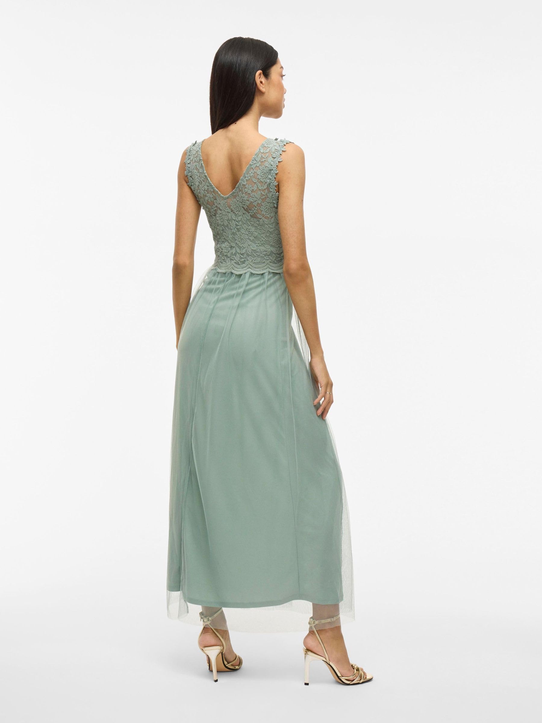 Vila Female Maxikleid VILYNNEA Spitzen | Maxi dress
