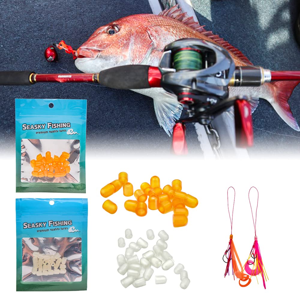 Amazon.co.jp: SEASKY 鯛ラバ キャップ 遊動式鯛ラバ対応 交換