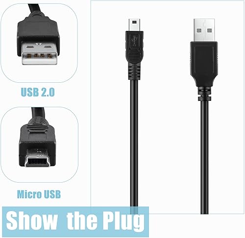 Miniatura 2 de CJP-Geek Cable USB de 5 pies de repuesto para máquina de diseño de mano Provo Craft Cricut Gypsy GPSY0001