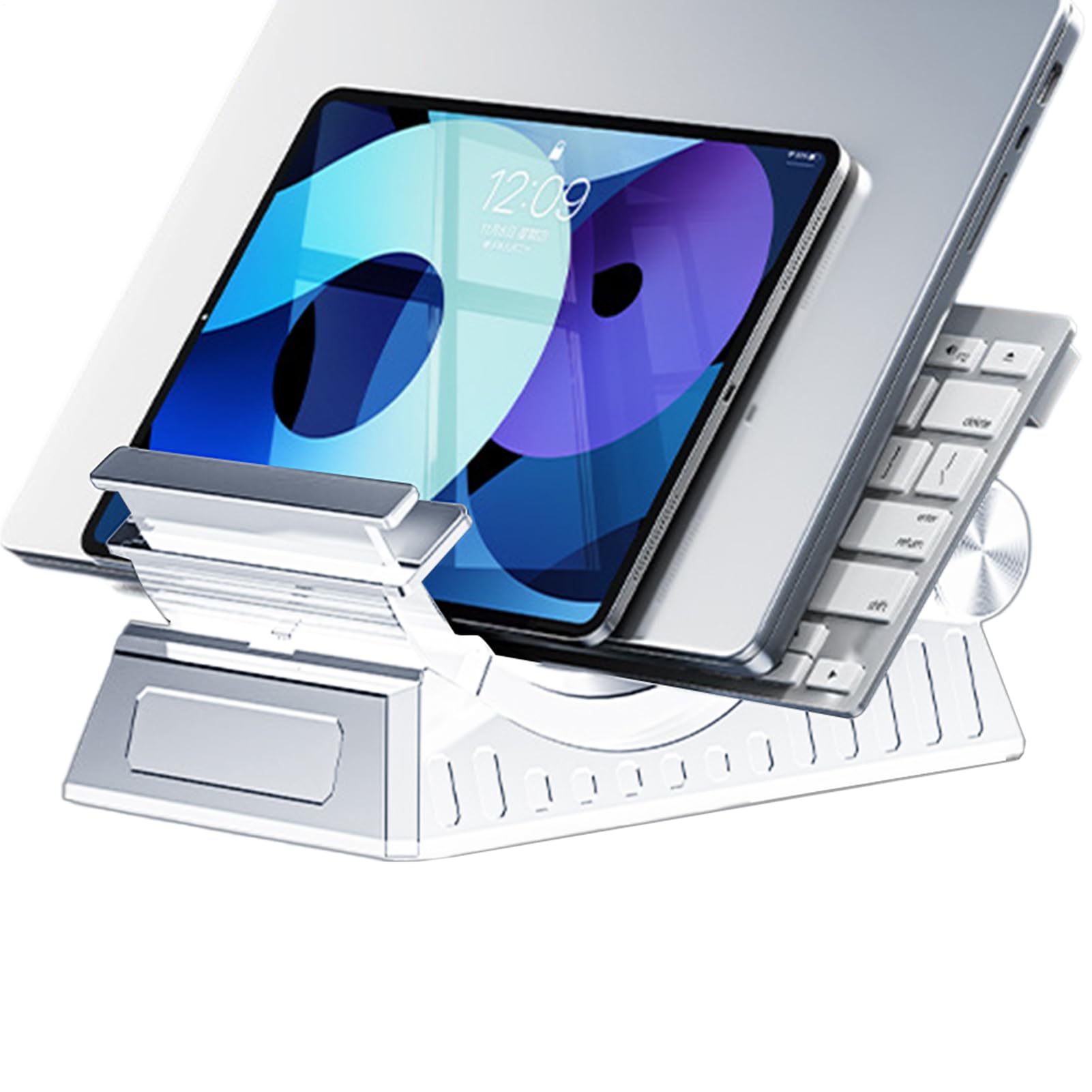 Podstawka Podnosząca Laptop Składane Regulowane Uchwyty W Kształcie Litery | Podstawka Pod Laptopa Do Biura Domu Kanapy Samochodu I Tableta