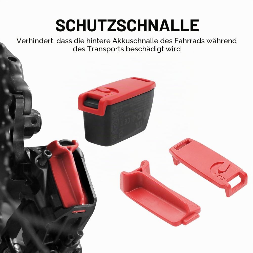 Für SRAM eTap AXS Batterieschutz-Set (2er-Pack) | Schaltwerkabdeckung vorne / hinten | wasserdicht & stoßfest | kompatibel mit der Serie Red/Force/Eagle