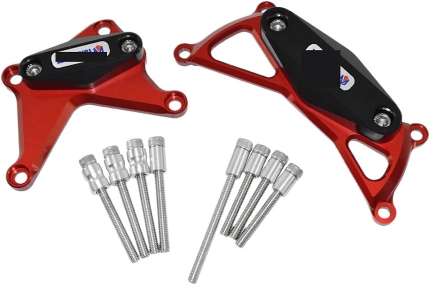 Crash Pads Compatible with GSX-S GSXS 1000 1000F 1000GT 1000S GSX-S1000S 2015-2023 Engine Guard Frame Slider Protector(Red)