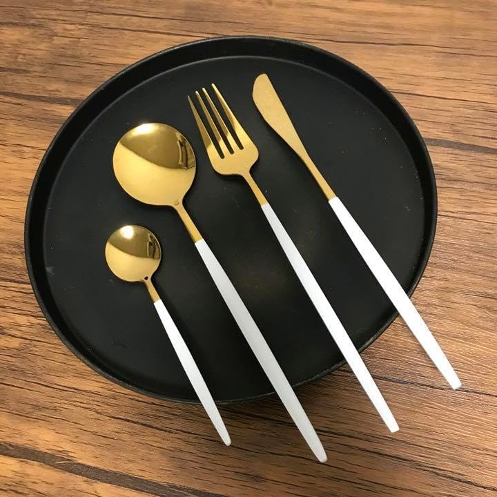 VIVIANNA 4ピースセット（マット仕上げ） I Georg Jensen 北欧風 カトラリー4点セット(4種×各1本)