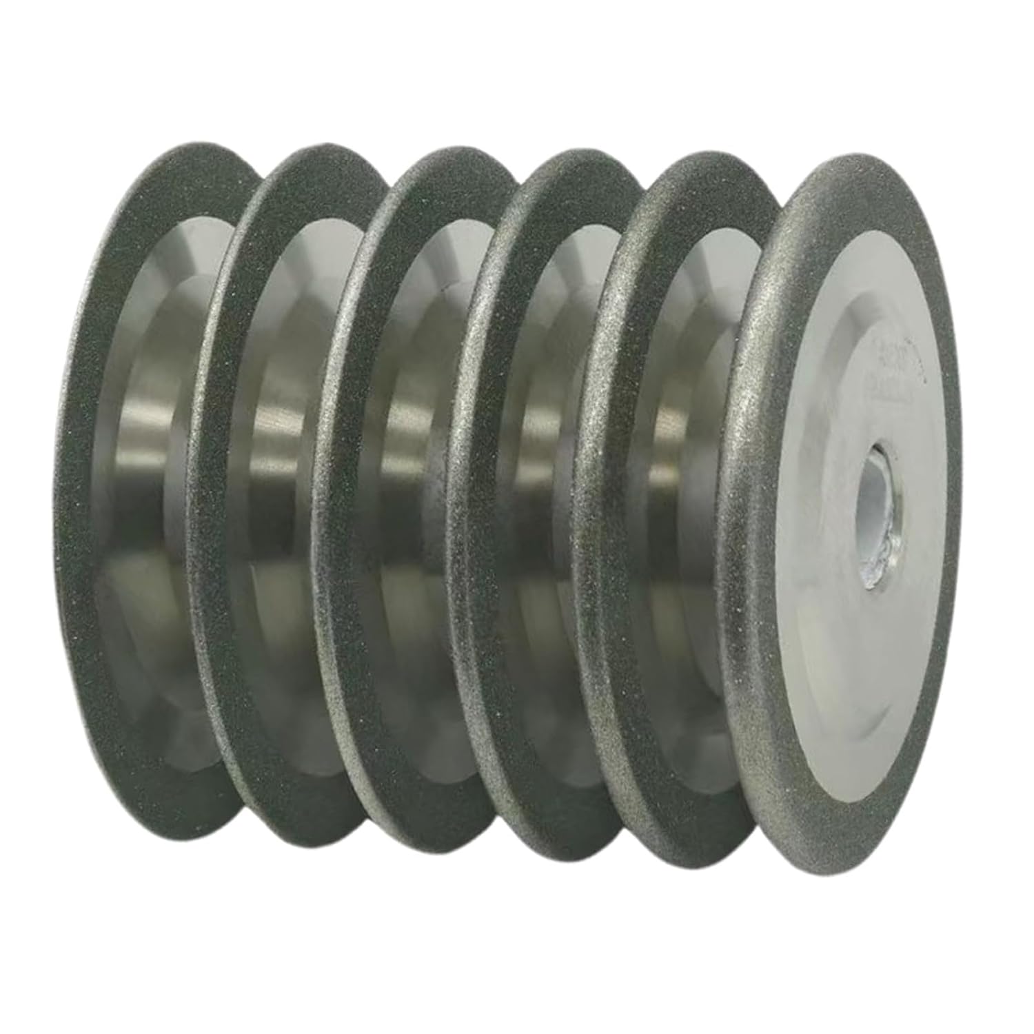 Arc Grinding Wheel, Semicircular Alloy Tap Slotting Tools Grinder Disc 100mm 125mm~ 150mm SDC 200 400 Grit 1pcs(1.5mm R0.75,200Grit,125 * 32mm)