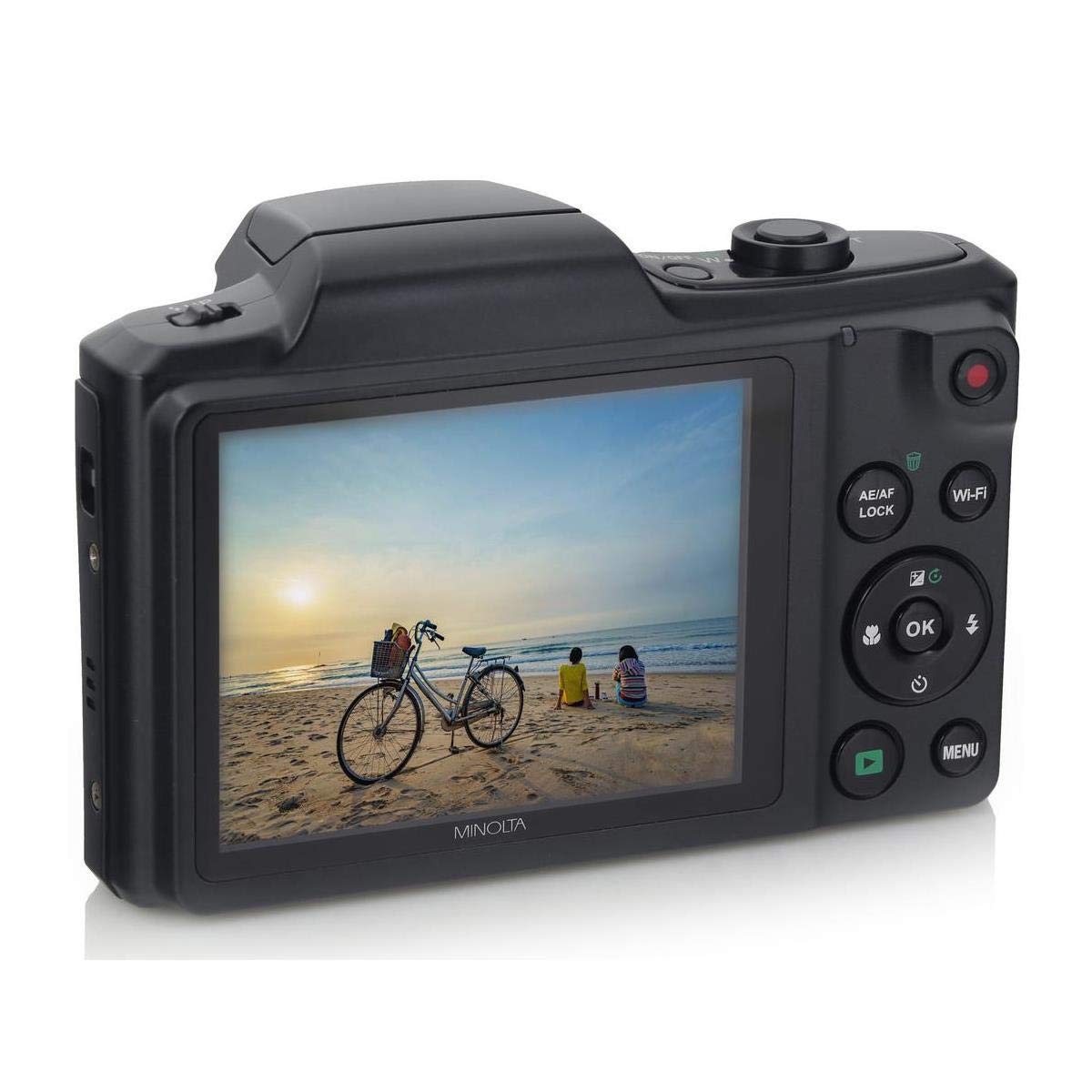 Amazon.com : Minolta 20 Mega Pixels Wi-Fi Digital Camera with 22x