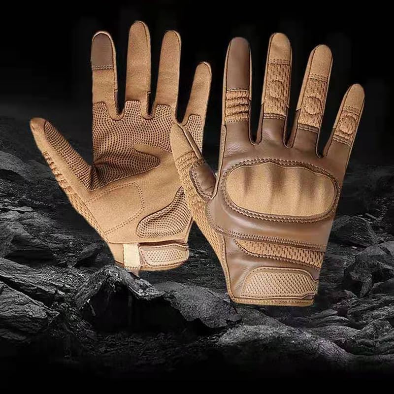 Rękawice Motocyklowe Ekran Dotykowy Skórzane Rękawice Motocyklowe Motocross Moto Motocykl Pit Biker Sprzęt Ochronny Racing Full Finger Glove Mężczyźni, 1, S