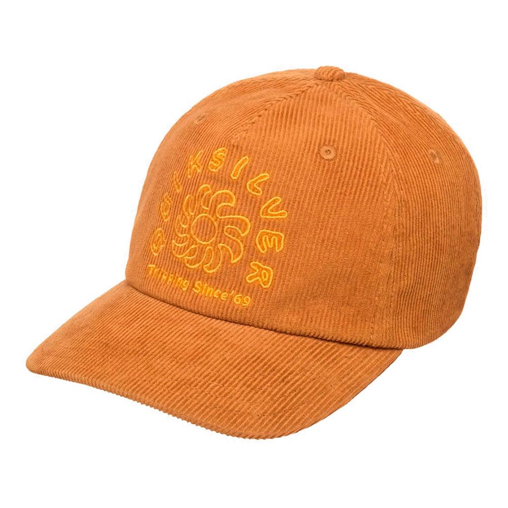 Quiksilver Snapback Cap Drifter Canvas Mens Brown