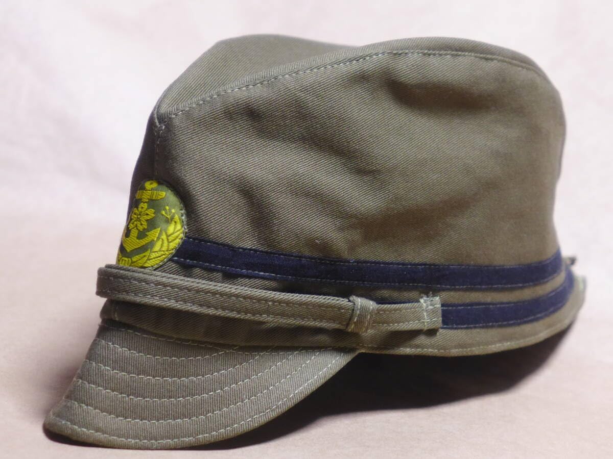 実物　日本海軍　下士官　第三種略帽 ○】本物！日本海軍:『下士官用:三種』・略帽/戦闘帽//Genuine