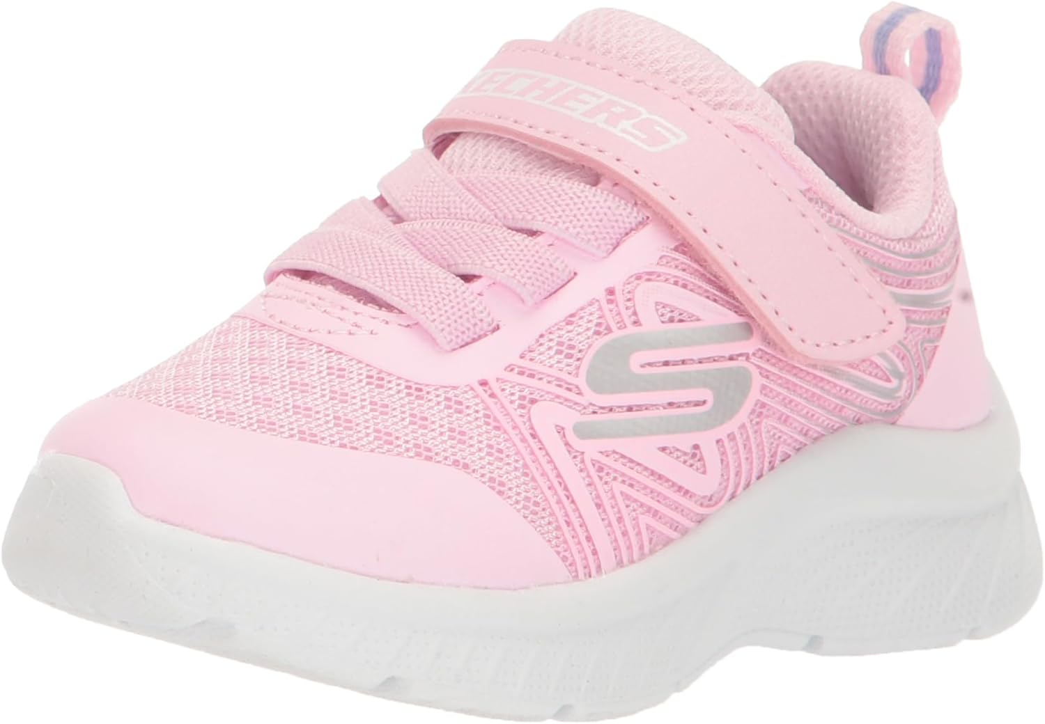 Skechers Unisex-Child Microspec Plus-Swirl Sweet Sneaker