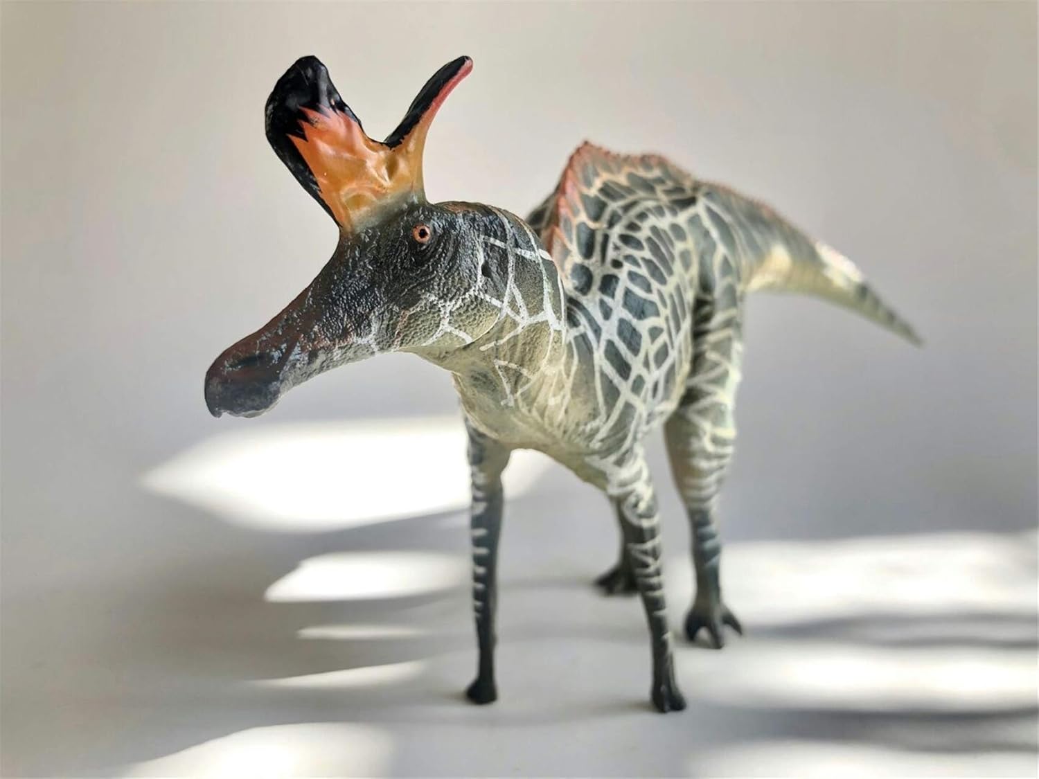 PNSO Lambeosaurus Figure Realistic Hadrosauridae Dinosaur