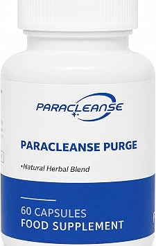 Paracleanse Purge – Stage 2 Cleanse with Black Walnut, Clove, Wormwood & Black Seed, 60 Vegan Capsules, UK Made, Supports Gut Reset, Part of 4-Stage Protocol or Standalone
